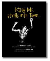 King Ink strolls into Town  book-front