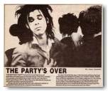 NME - The party's over