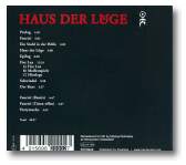 Haus Potomak CD -back