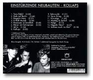 Kollaps Spalax CD -back