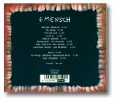 Halber Mensch Potomak CD -back
