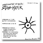 Stahlmusik LP -back