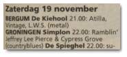 Groningen 19-Nov-94