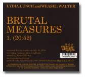Brutal Measures -back