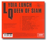 Lydia Lunch: Queen Of Siam (Cherry) -back