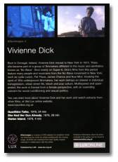 Afterimages 4: Vivienne Dick -back