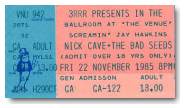 Melbourne 22-Nov-85